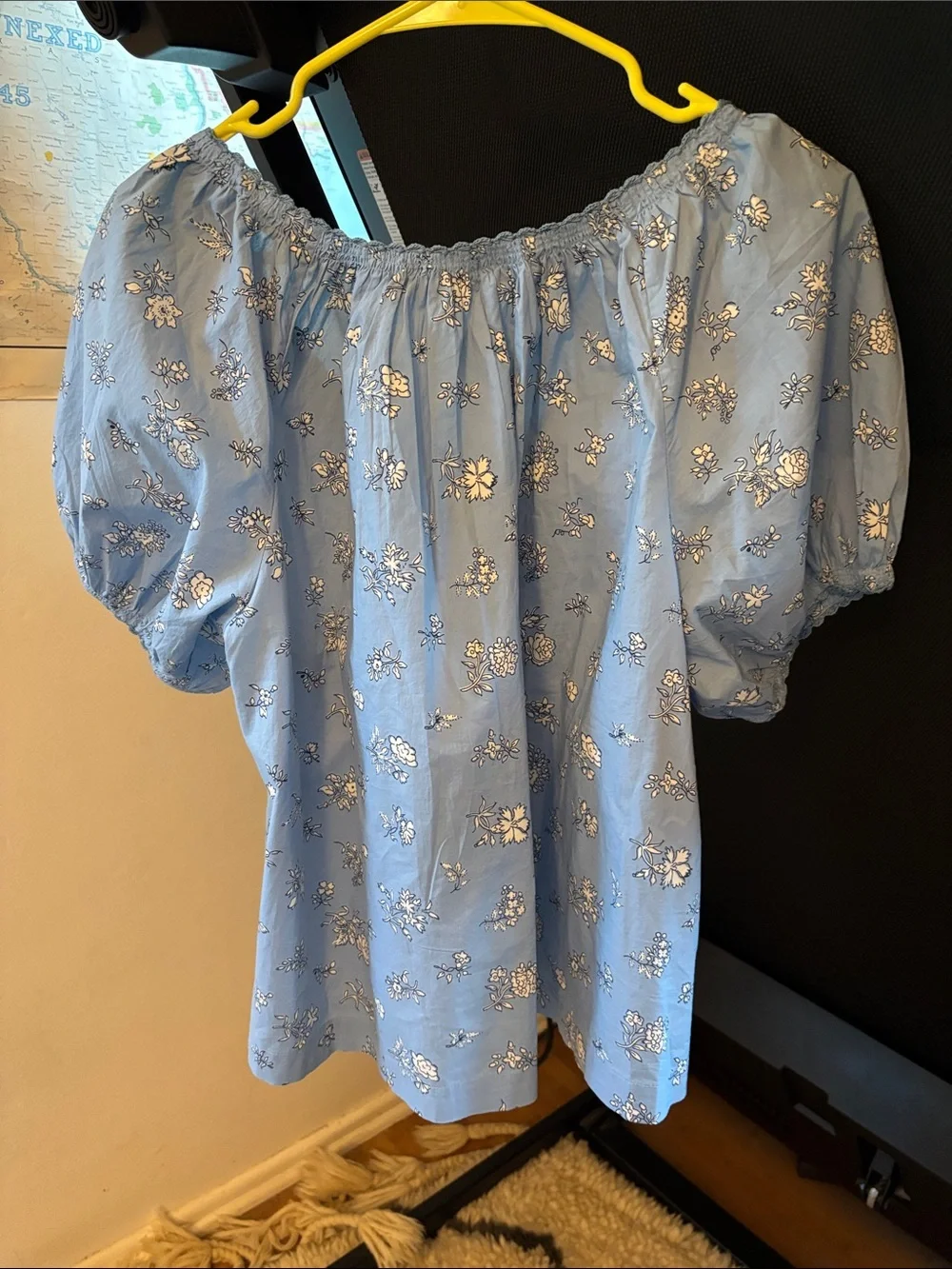 DÔEN Tennessee Top in Sky Bouton De Rose